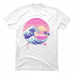 vaporwave shirt design